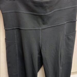 Athleta Activewear Charcoal High-Rise Leggings-size XS